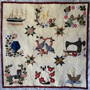 My Journey Quilt using 276 Vlieseline